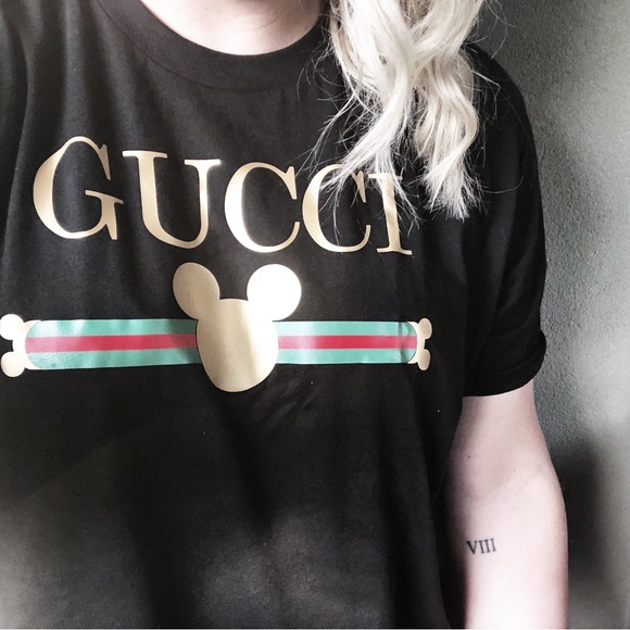 Bella Canvas Tops - Mickey Gucci Tee
